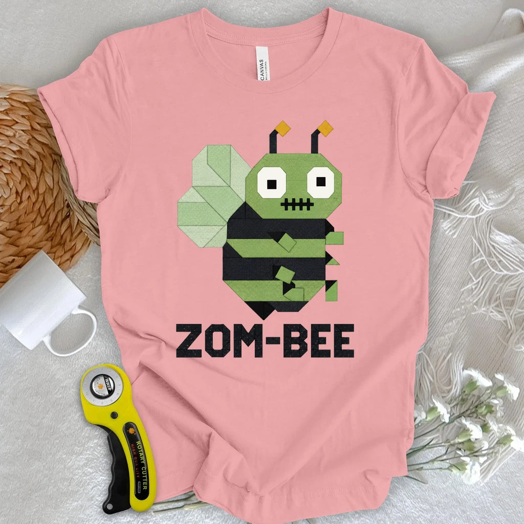Patchwork ZOM-BEE T-shirt
