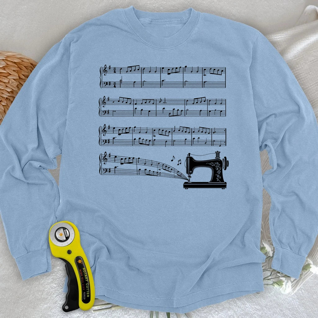 Sewing My Own Melody Long Sleeve T-shirt