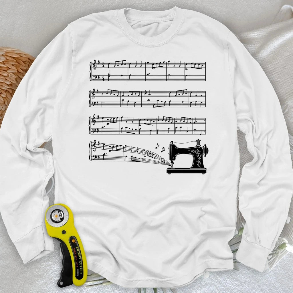 Sewing My Own Melody Long Sleeve T-shirt