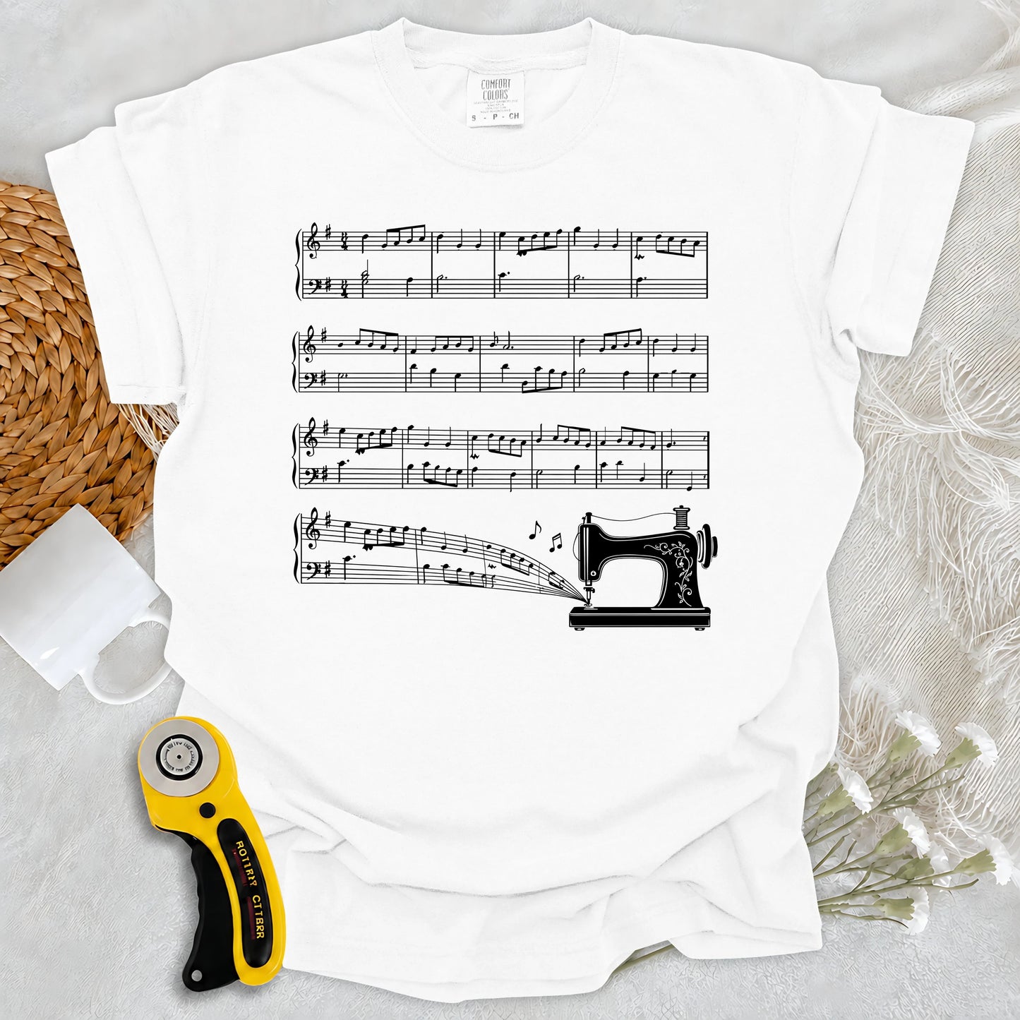 Comfort Colors Sewing My Own Melody T-shirt