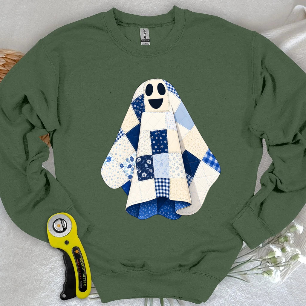 The Little Quilted Ghost Sweatshirt