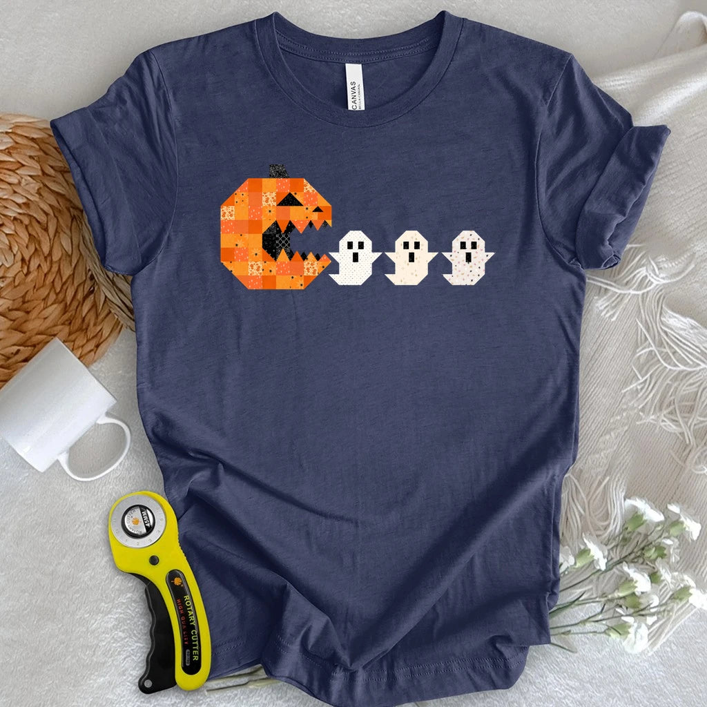 Spooky Patchwork Muncher T-shirt