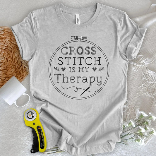 Cross Stitch is My Therapy T-shirt