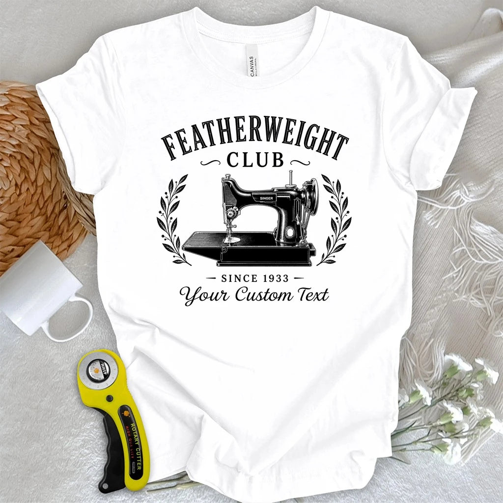 "Custom Name" Featherweight Club T-shirt