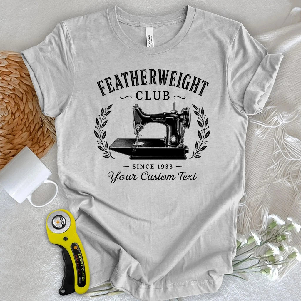 "Custom Name" Featherweight Club T-shirt