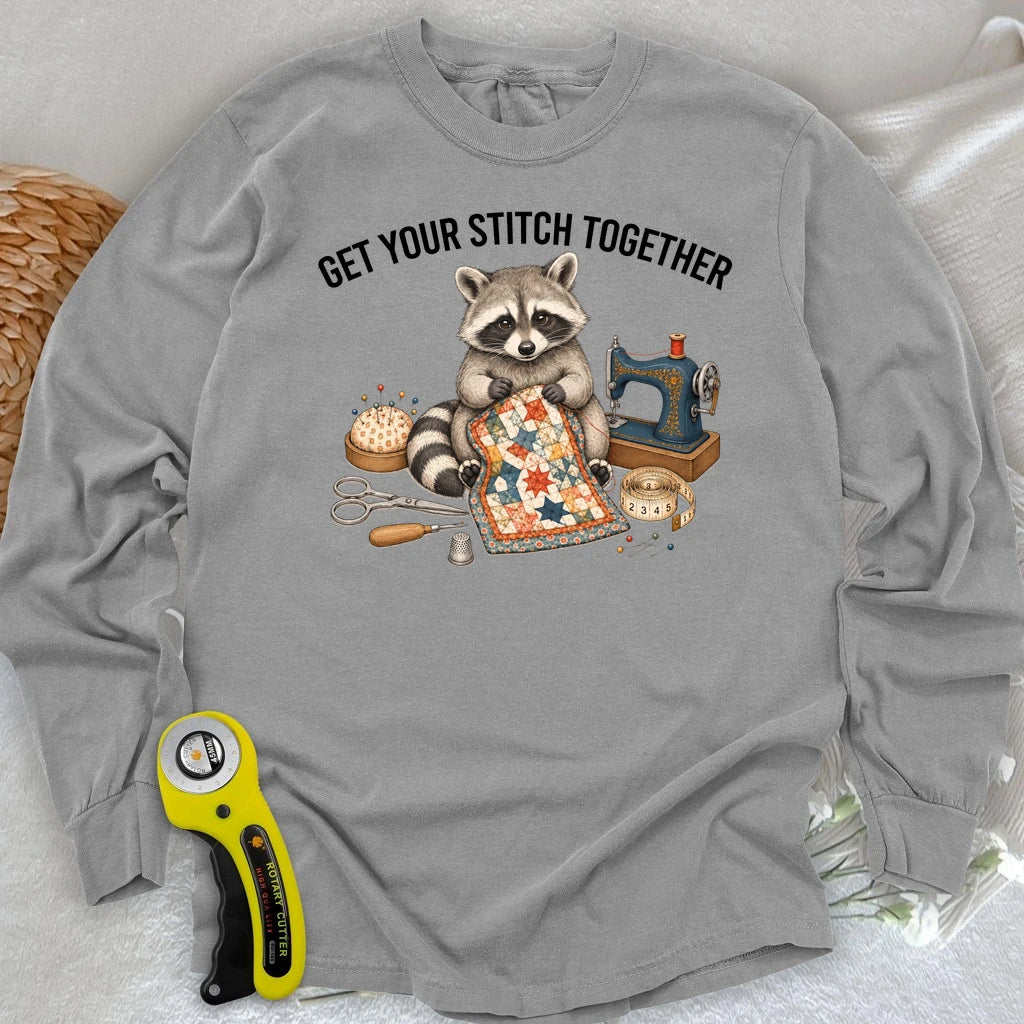 Get Your Stitch Together Long Sleeve T-shirt