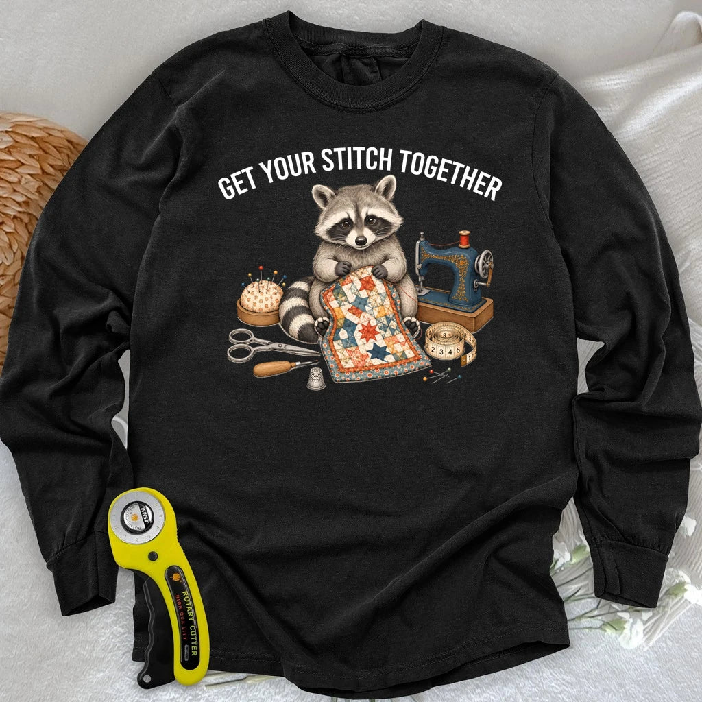 Get Your Stitch Together Long Sleeve T-shirt