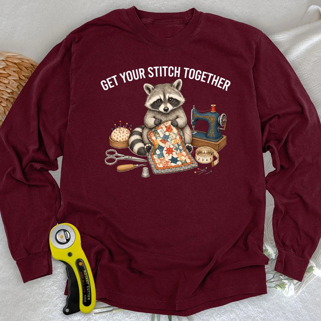 Get Your Stitch Together Long Sleeve T-shirt