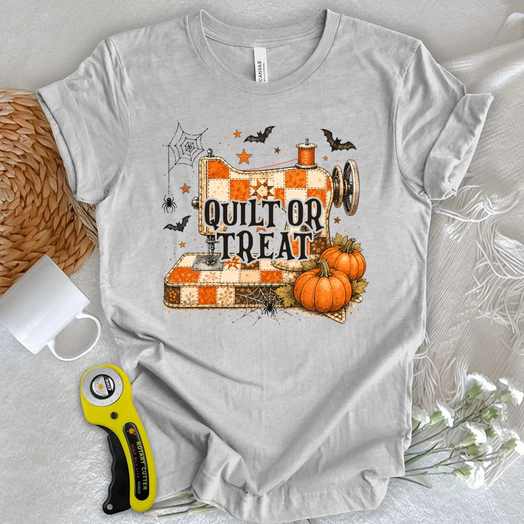 Quilt or Treat Patchwork T-shirt