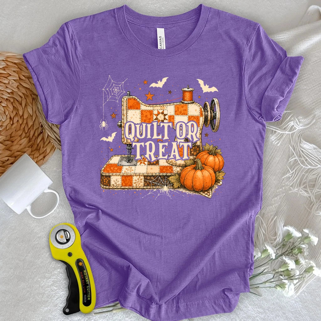 Quilt or Treat Patchwork T-shirt