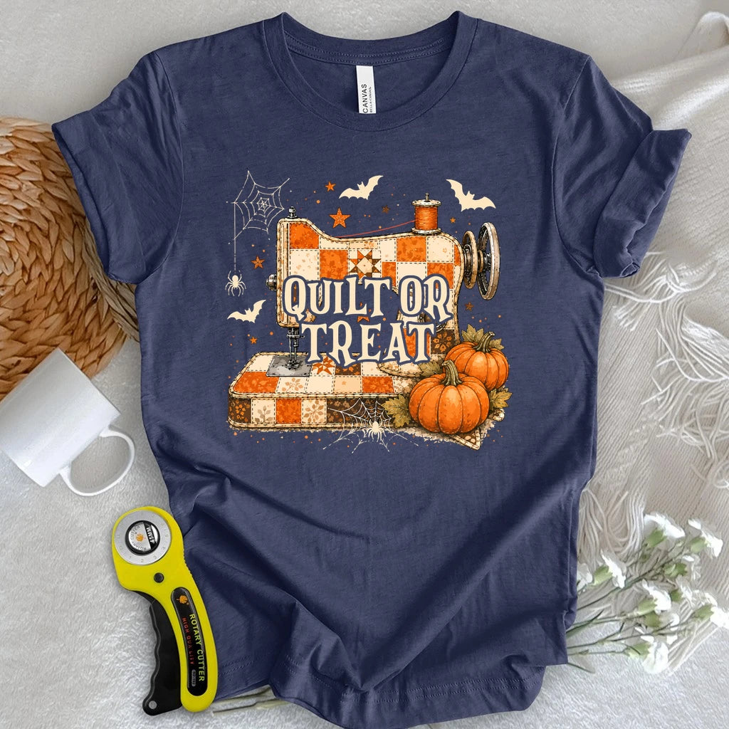 Quilt or Treat Patchwork T-shirt