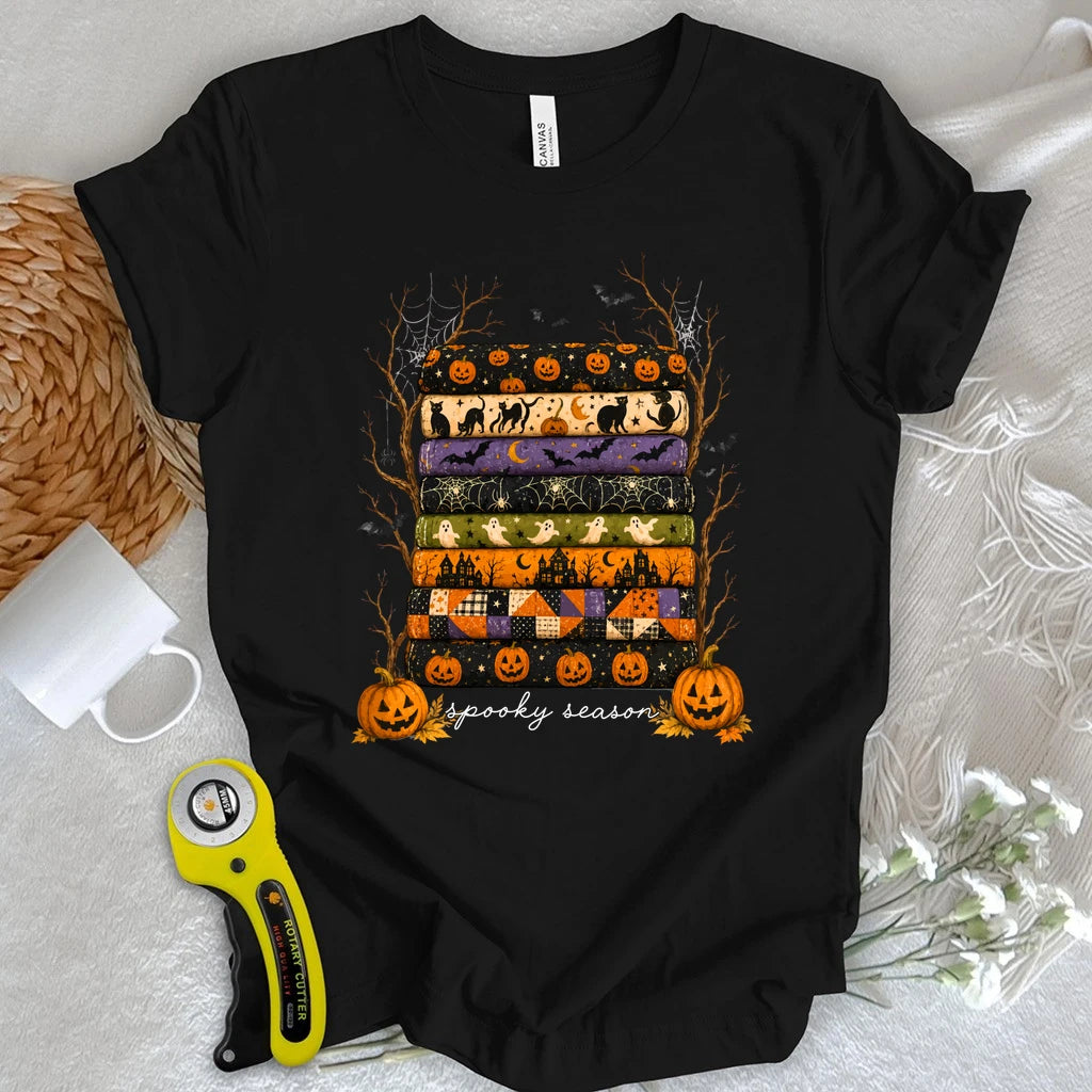 Spooky Season Fabric Stash T-shirt