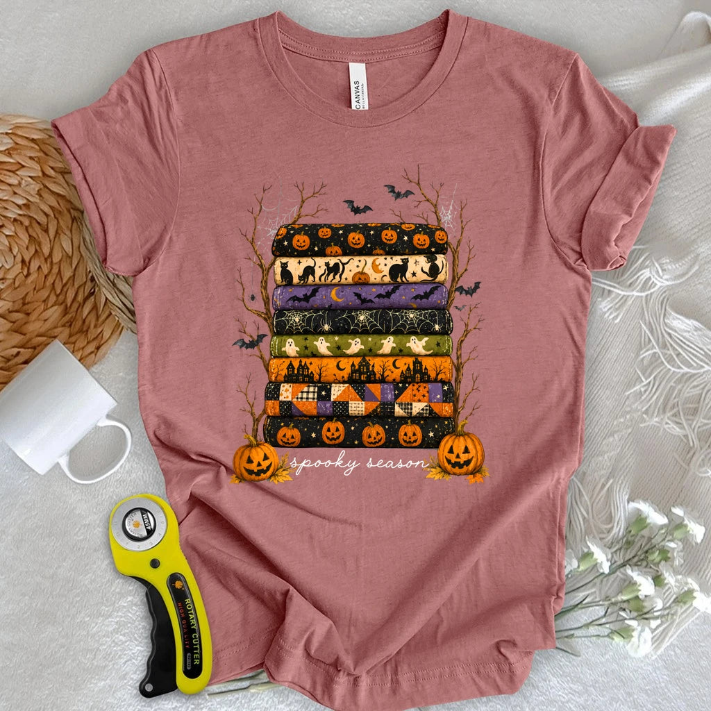 Spooky Season Fabric Stash T-shirt