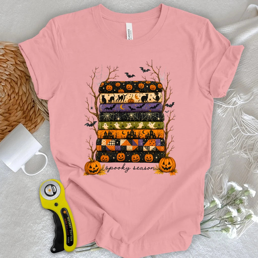 Spooky Season Fabric Stash T-shirt