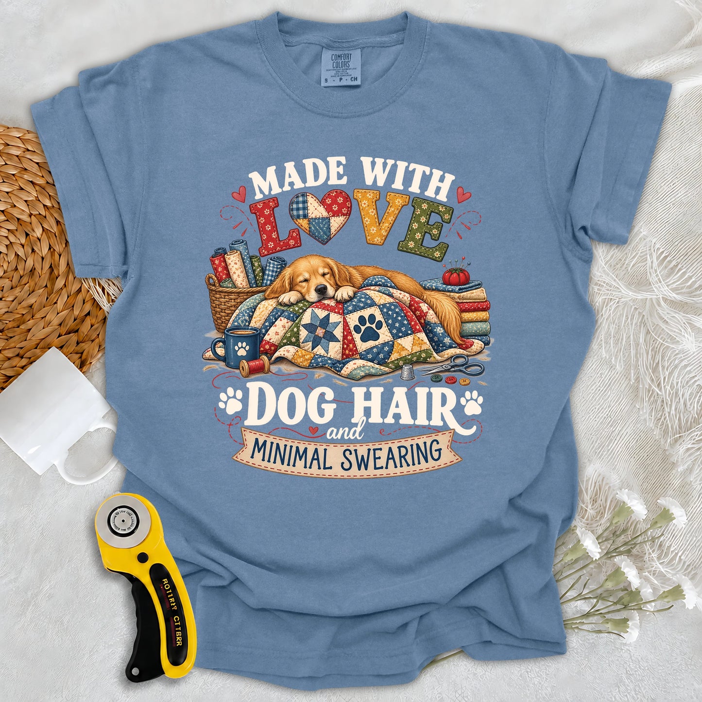 Comfort Colors Made with Love T-shirt