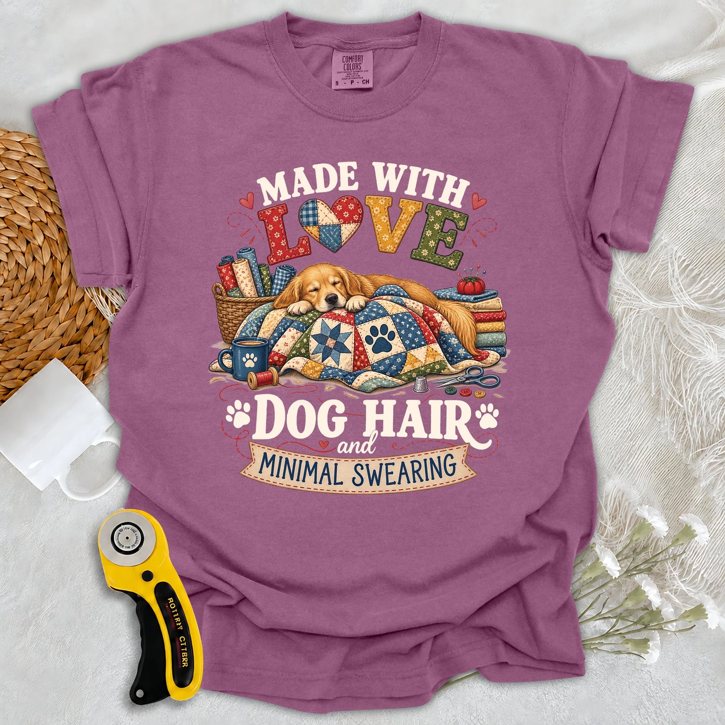 Comfort Colors Made with Love T-shirt