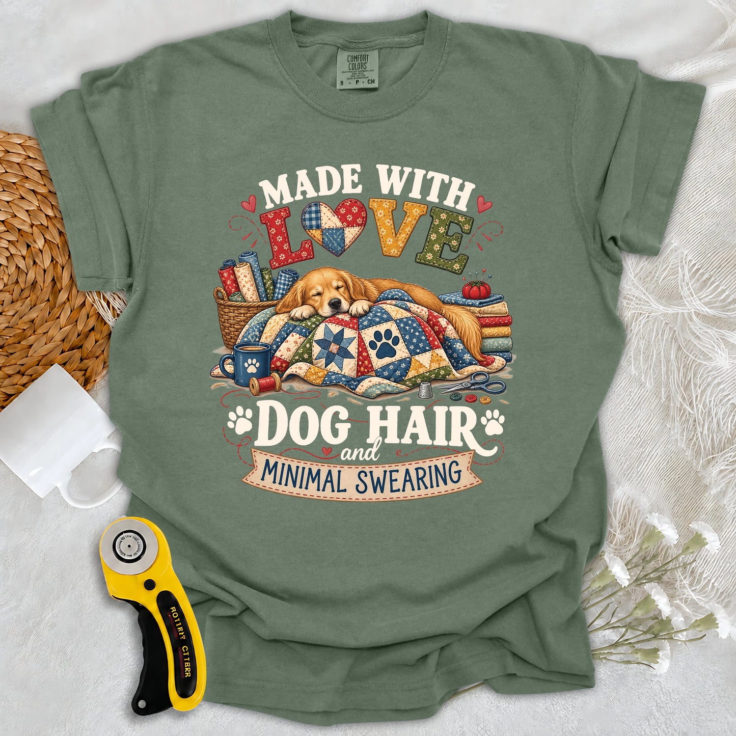 Comfort Colors Made with Love T-shirt