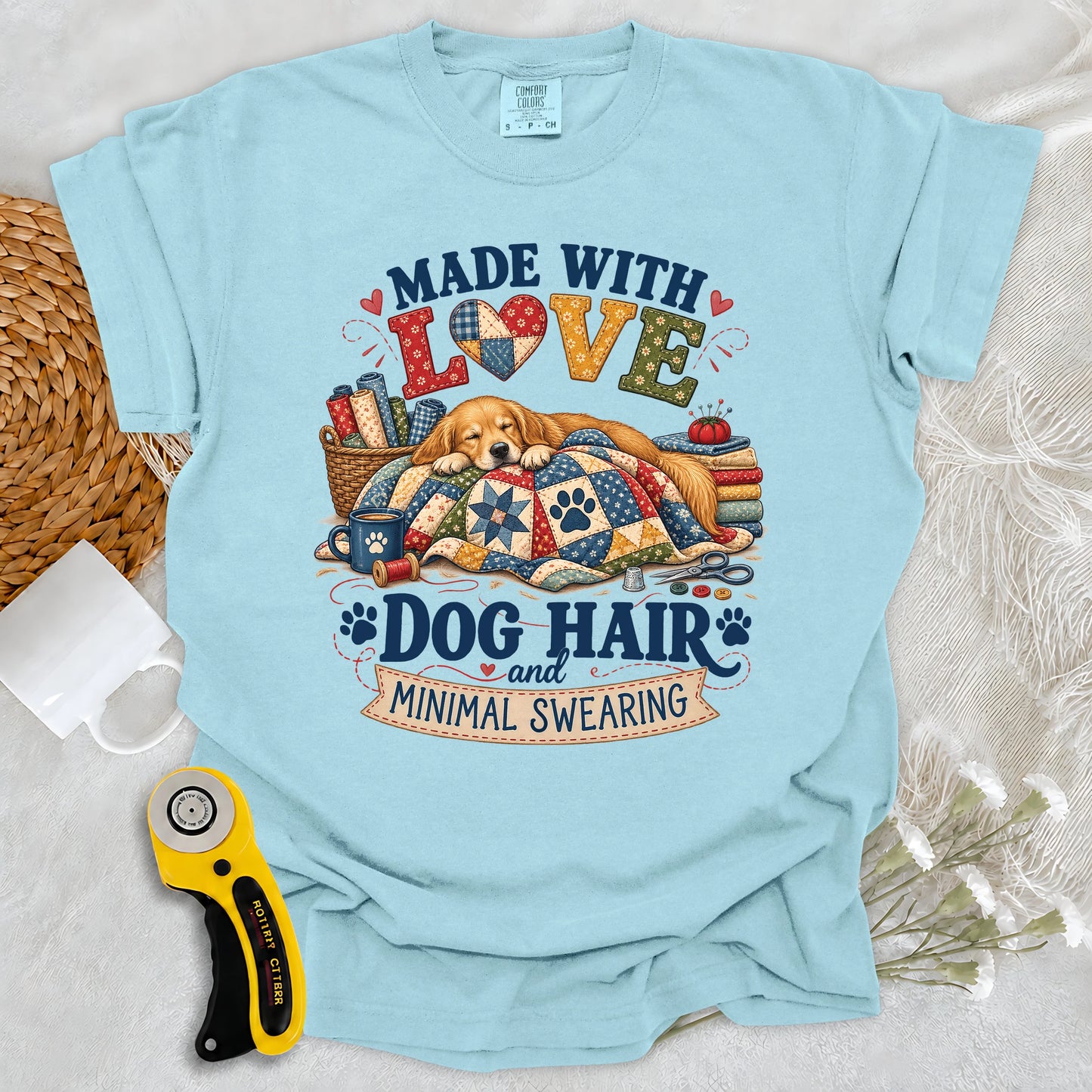 Comfort Colors Made with Love T-shirt