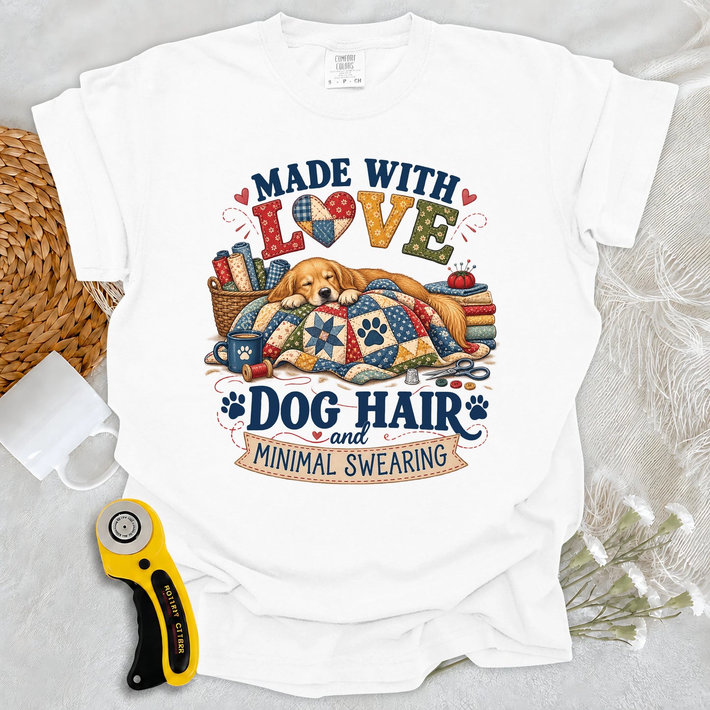 Comfort Colors Made with Love T-shirt