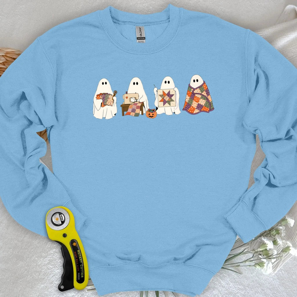 Ghostly Quilt Club Sweatshirt