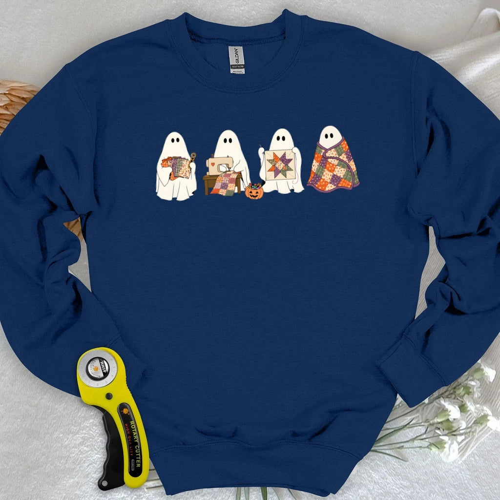 Ghostly Quilt Club Sweatshirt
