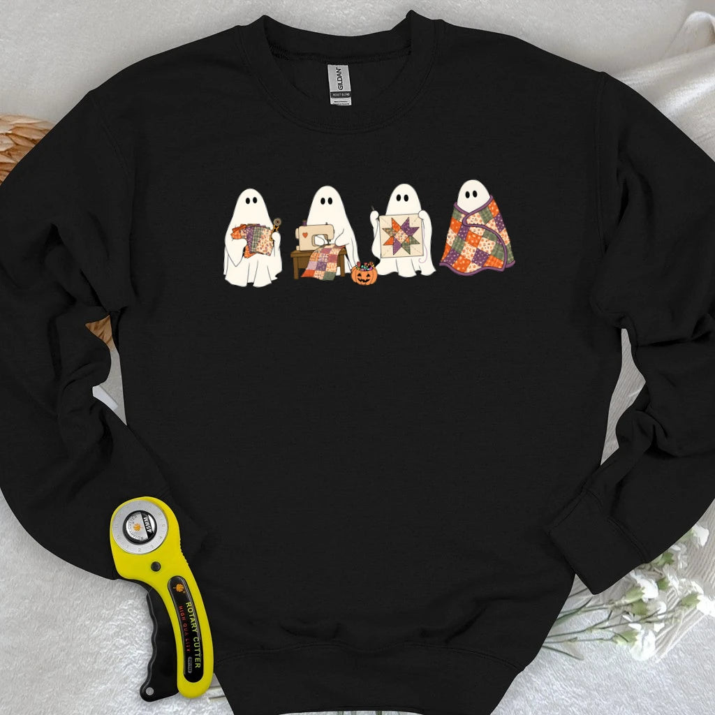 Ghostly Quilt Club Sweatshirt