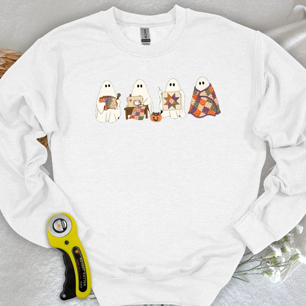 Ghostly Quilt Club Sweatshirt