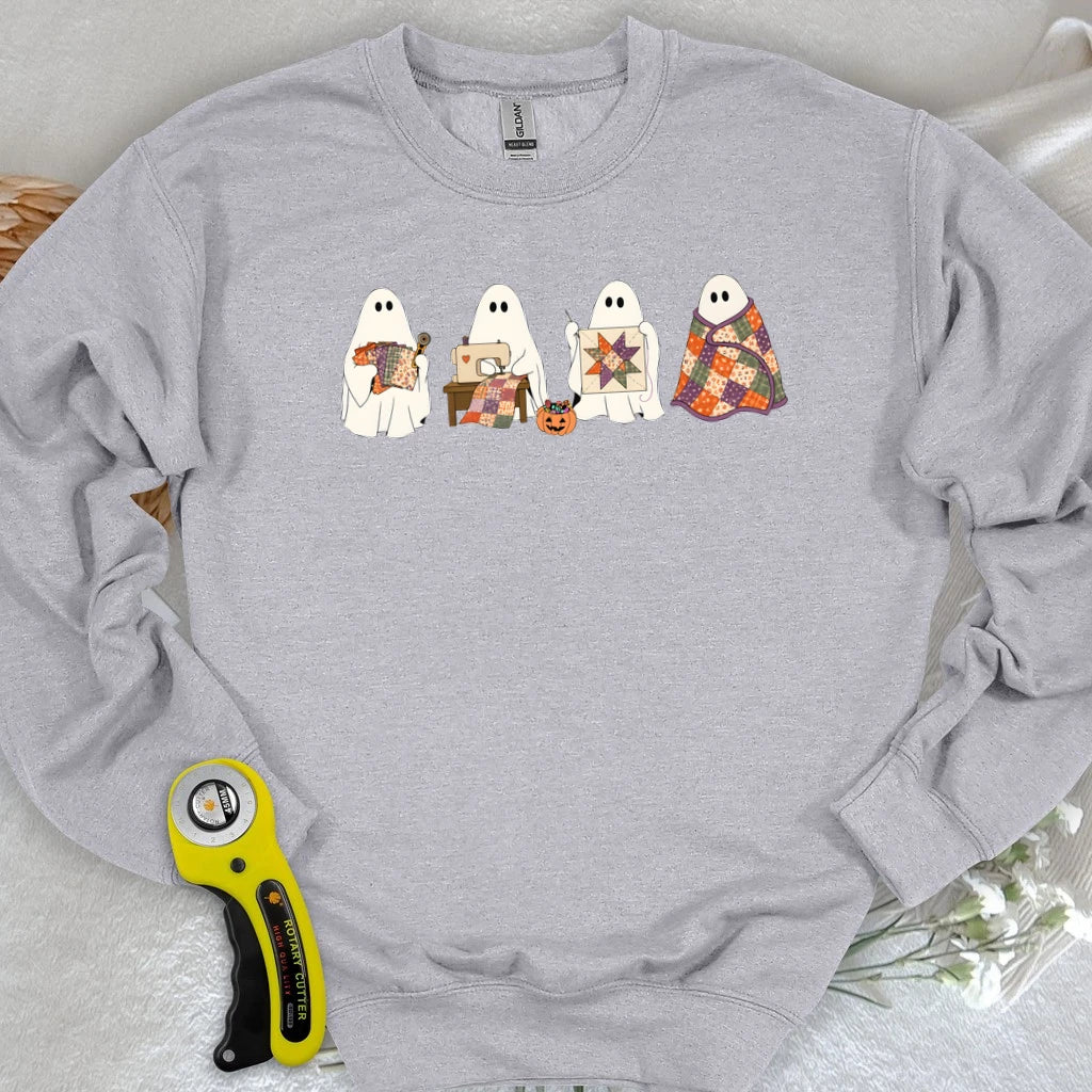 Ghostly Quilt Club Sweatshirt