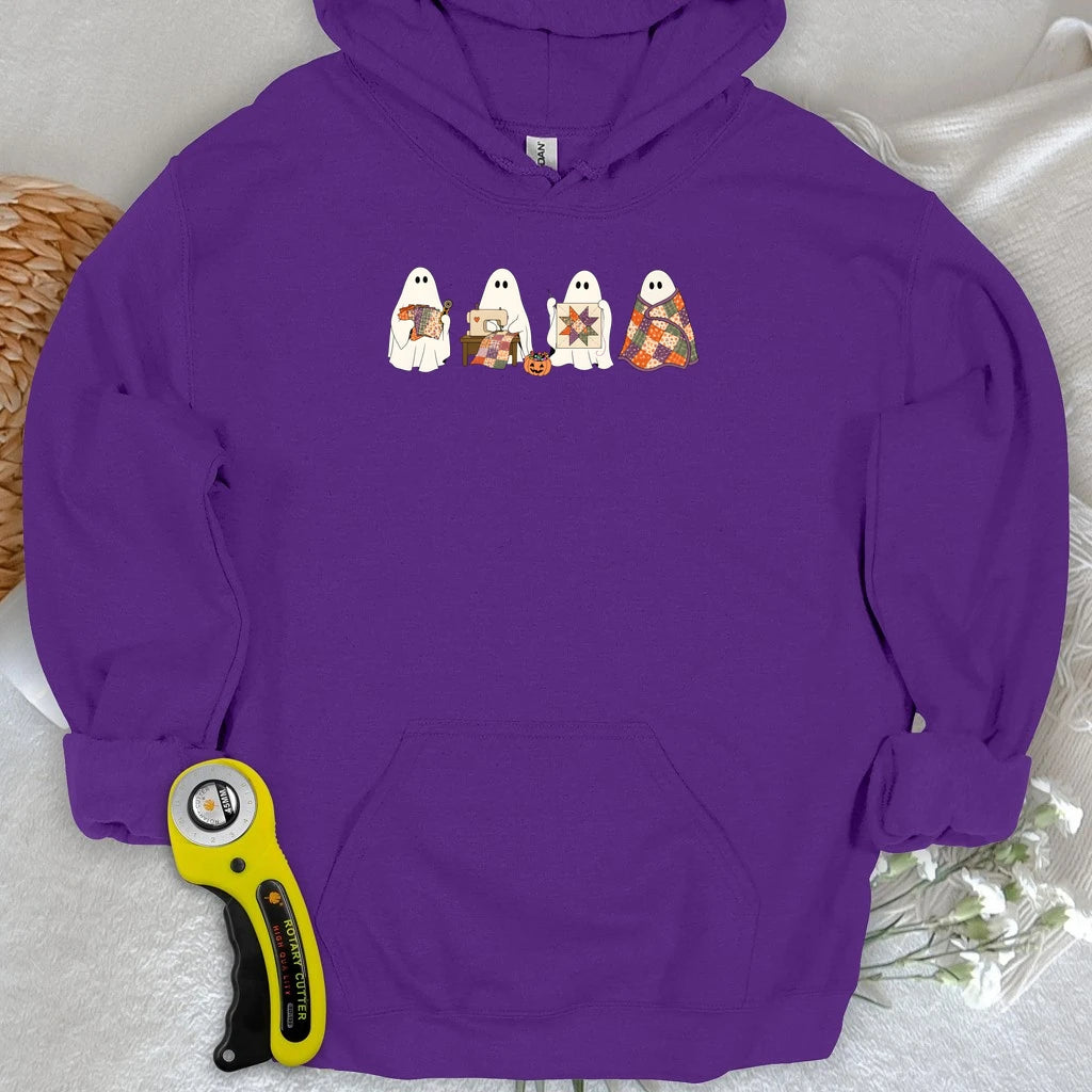 Ghostly Quilt Club Hoodie