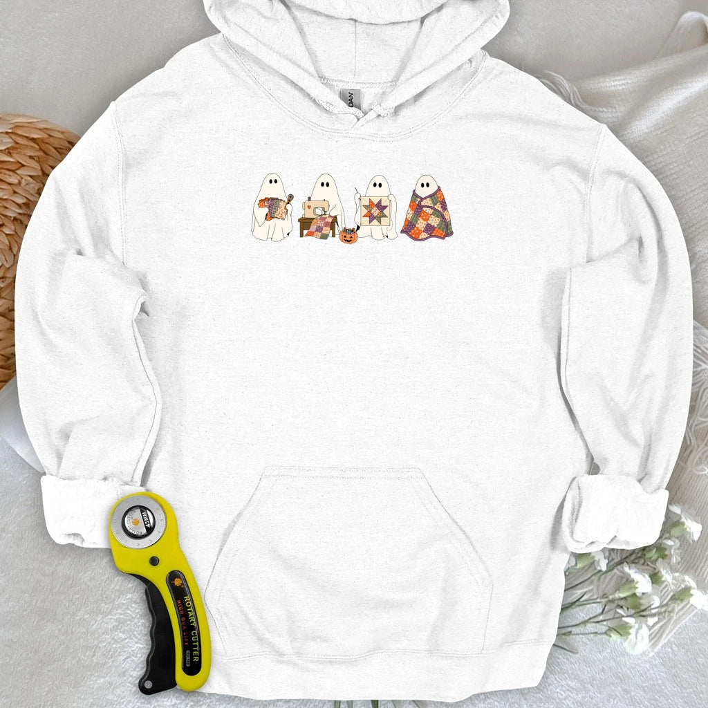 Ghostly Quilt Club Hoodie