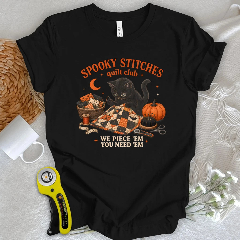 Spooky Stiches Club T-shirt