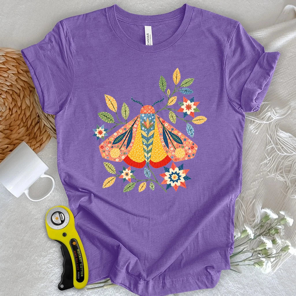 Moth Patchwork T-shirt