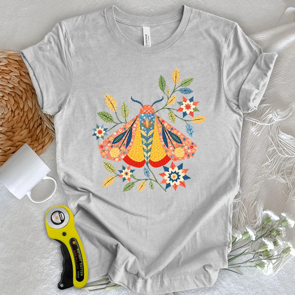 Moth Patchwork T-shirt