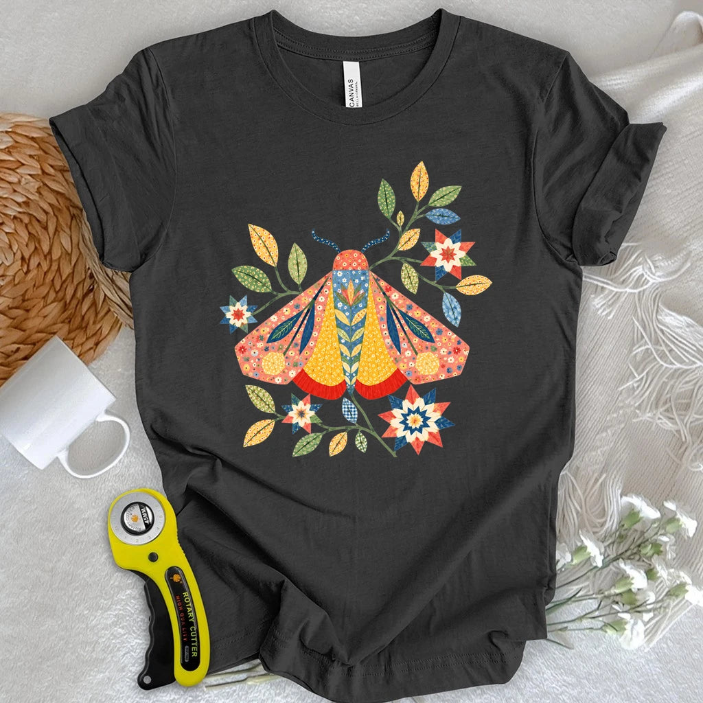 Moth Patchwork T-shirt