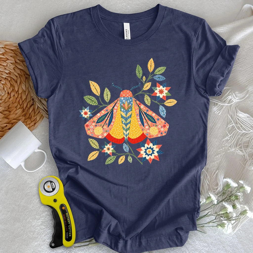 Moth Patchwork T-shirt