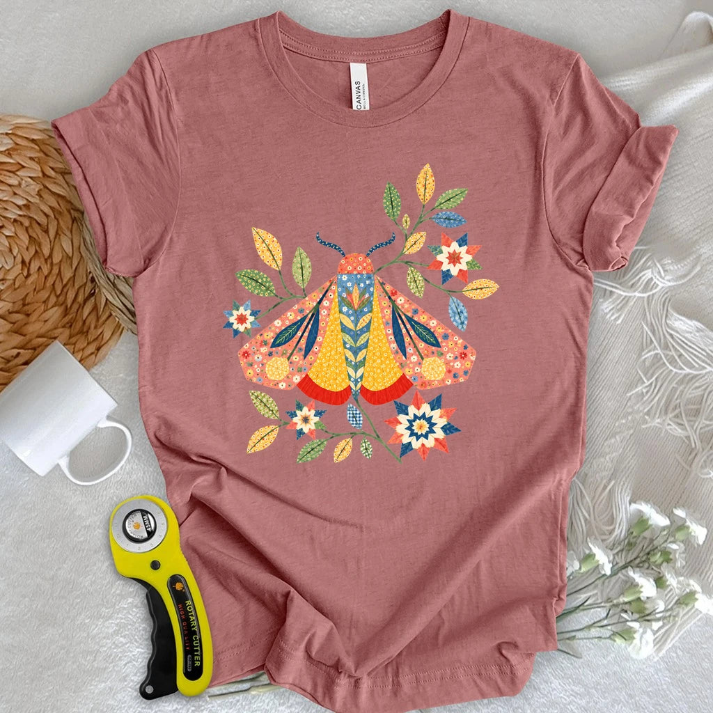 Moth Patchwork T-shirt