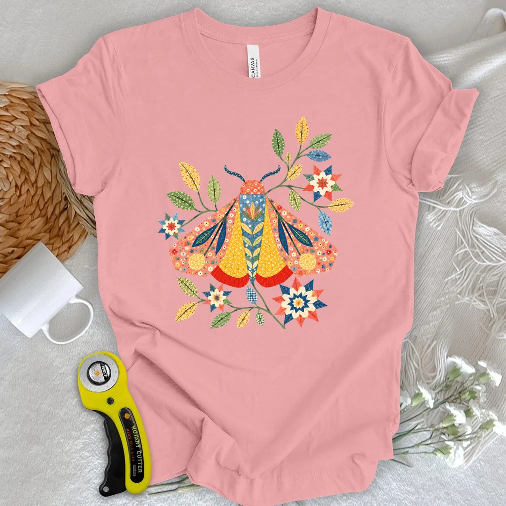 Moth Patchwork T-shirt