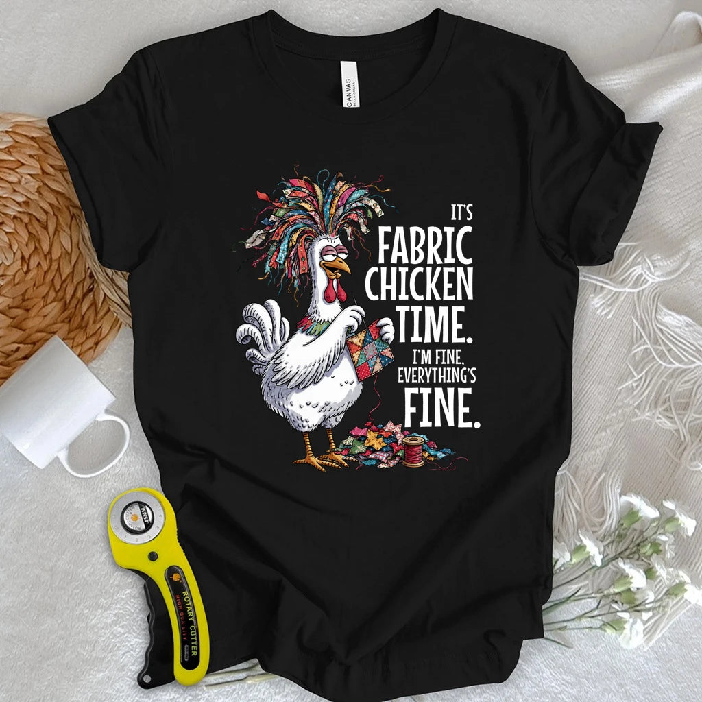 Fabric Chicken Time T-shirt