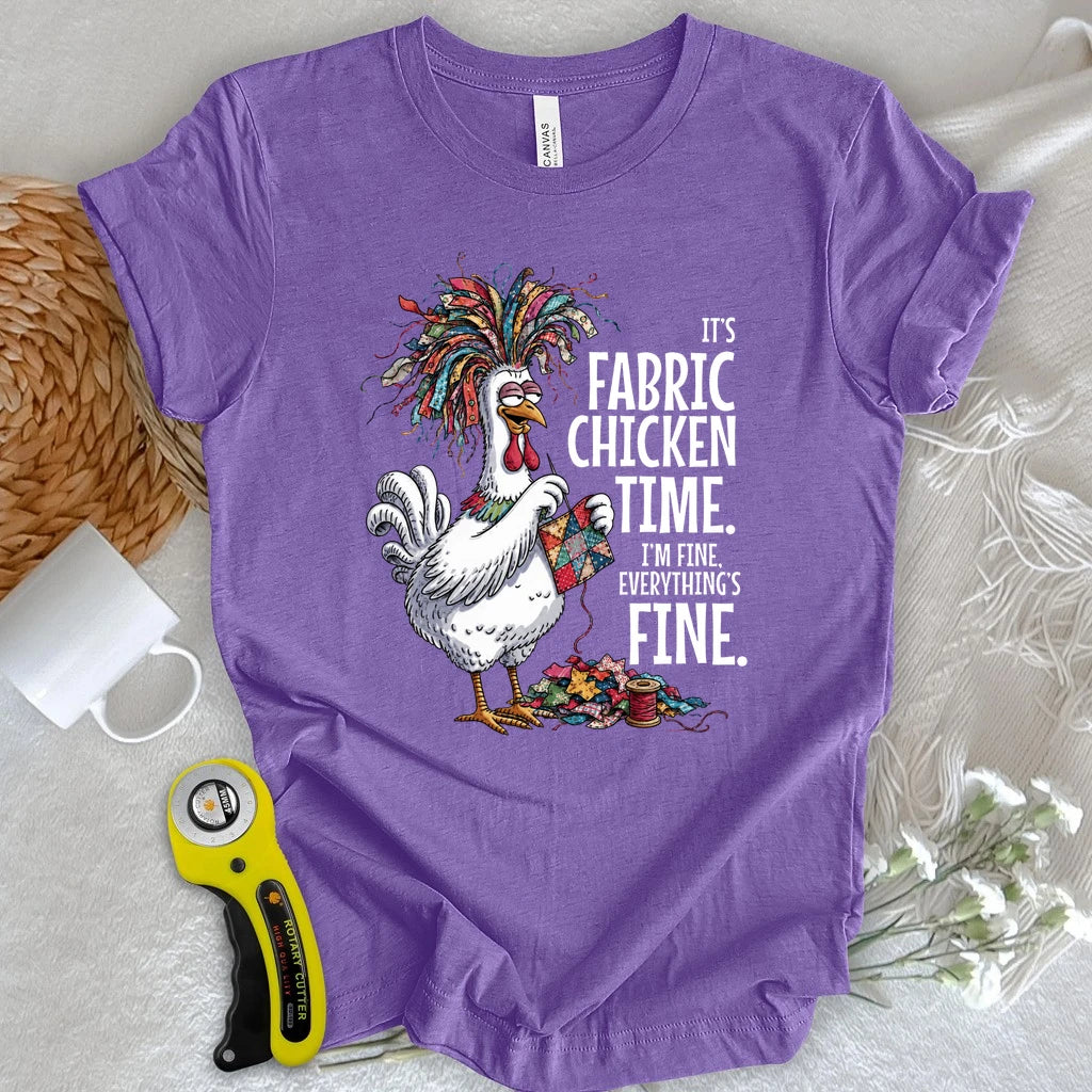 Fabric Chicken Time T-shirt