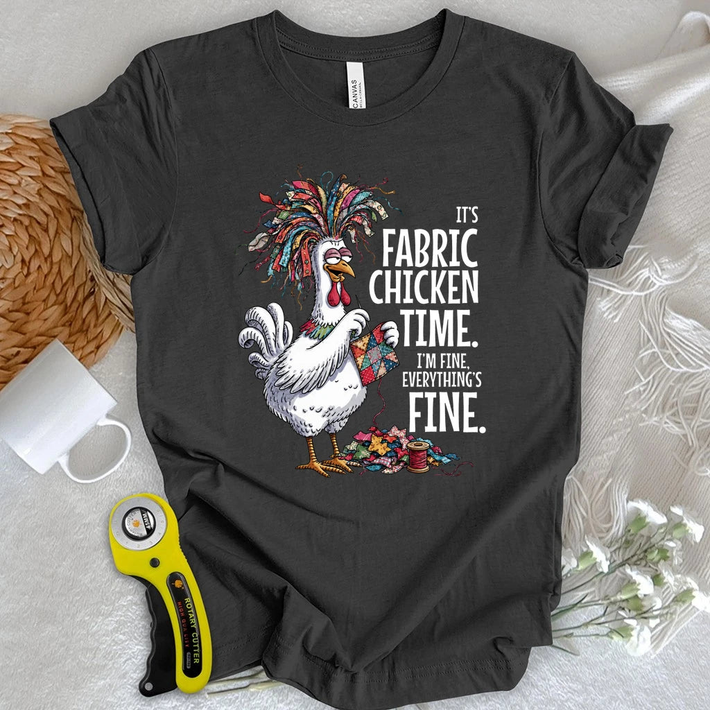 Fabric Chicken Time T-shirt