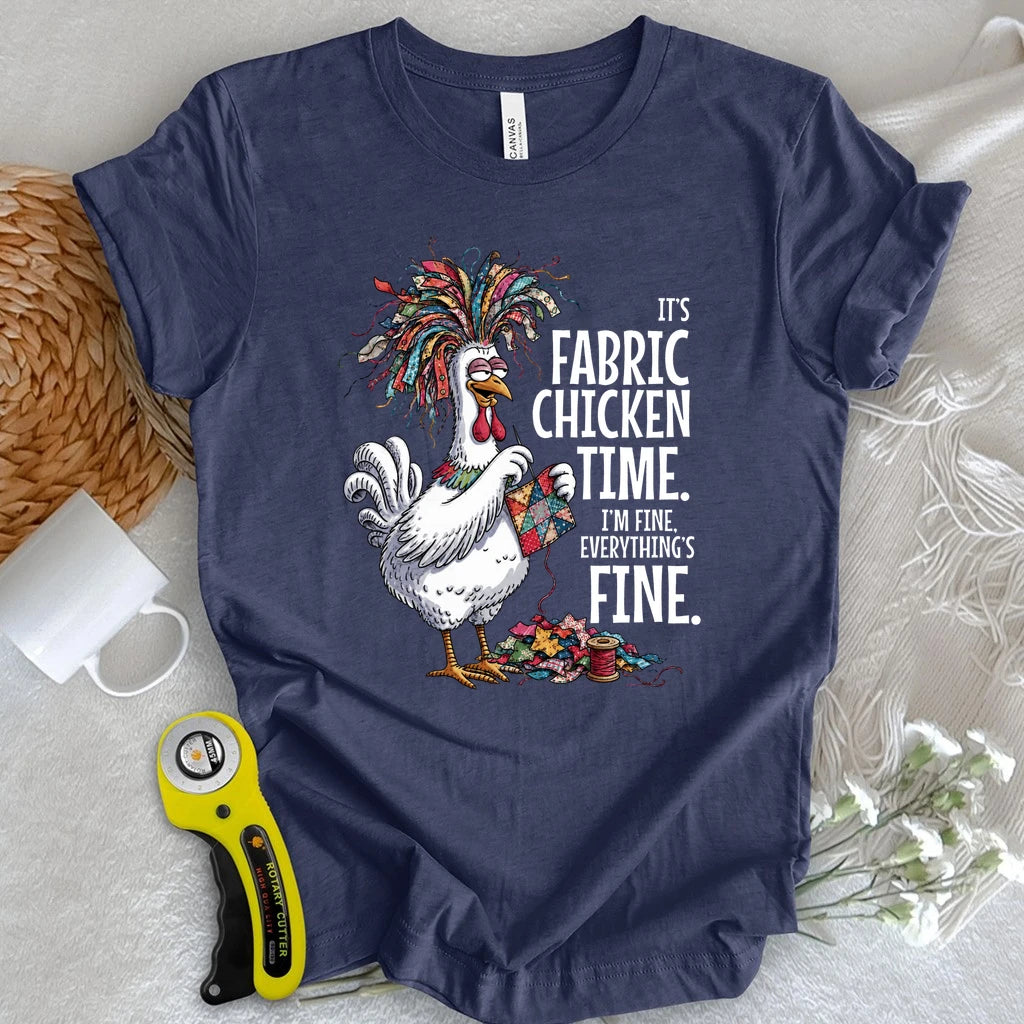 Fabric Chicken Time T-shirt