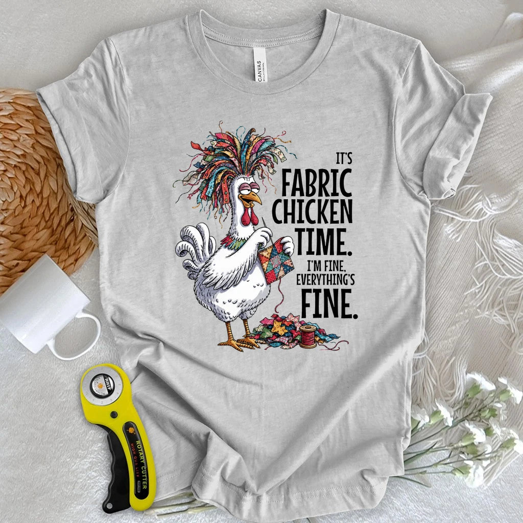 Fabric Chicken Time T-shirt