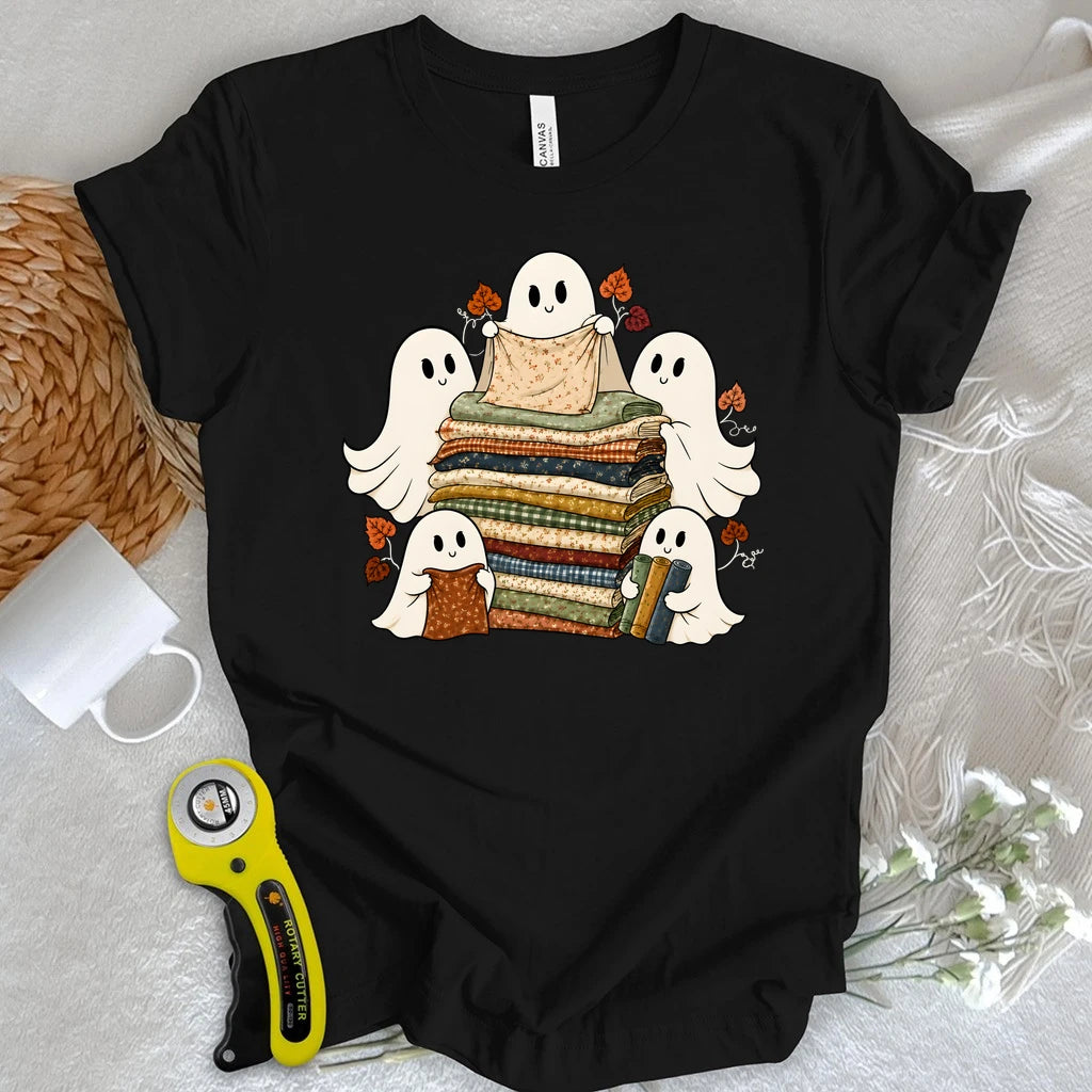 Ghosts & Fabric Stash T-shirt