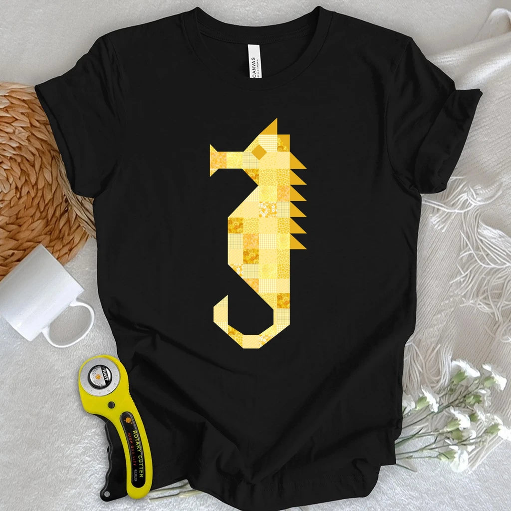 Patchwork Seahorse T-shirt