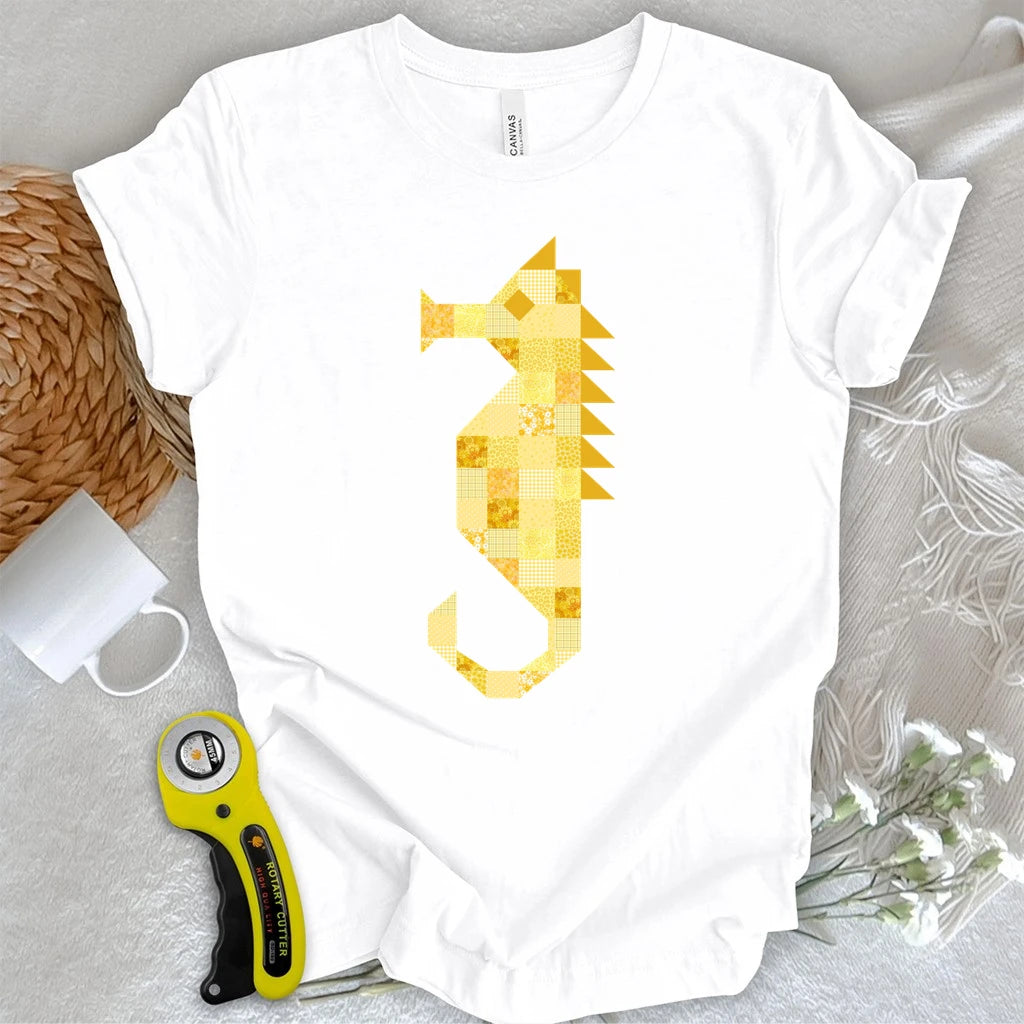 Patchwork Seahorse T-shirt