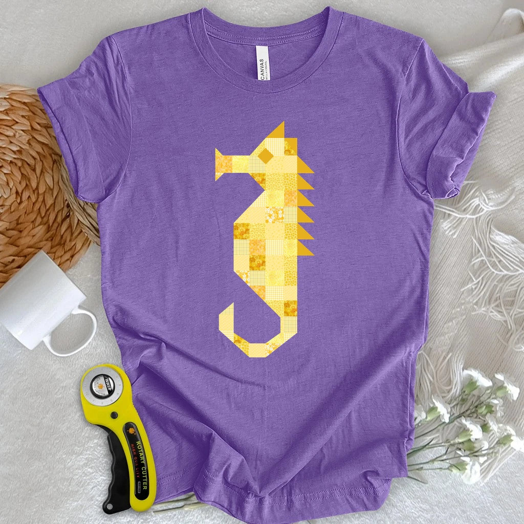 Patchwork Seahorse T-shirt