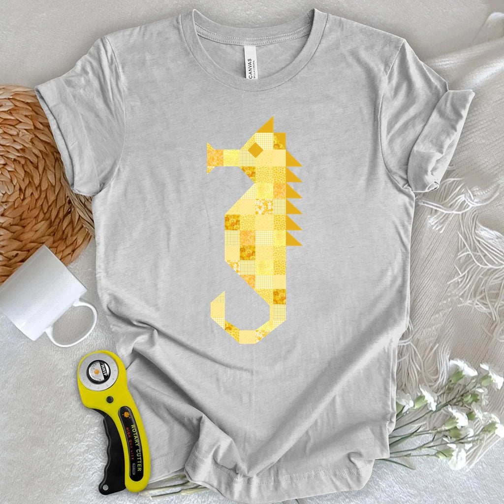 Patchwork Seahorse T-shirt