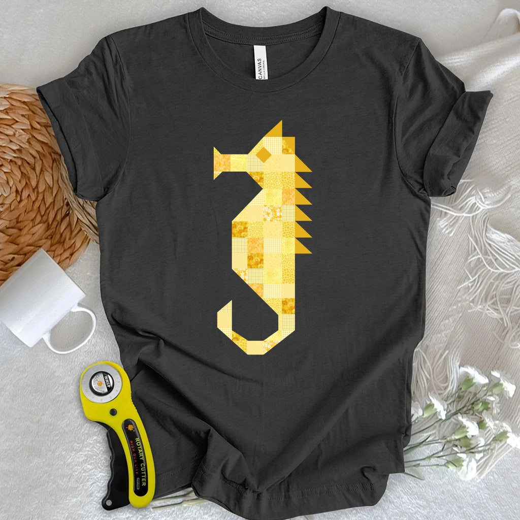Patchwork Seahorse T-shirt