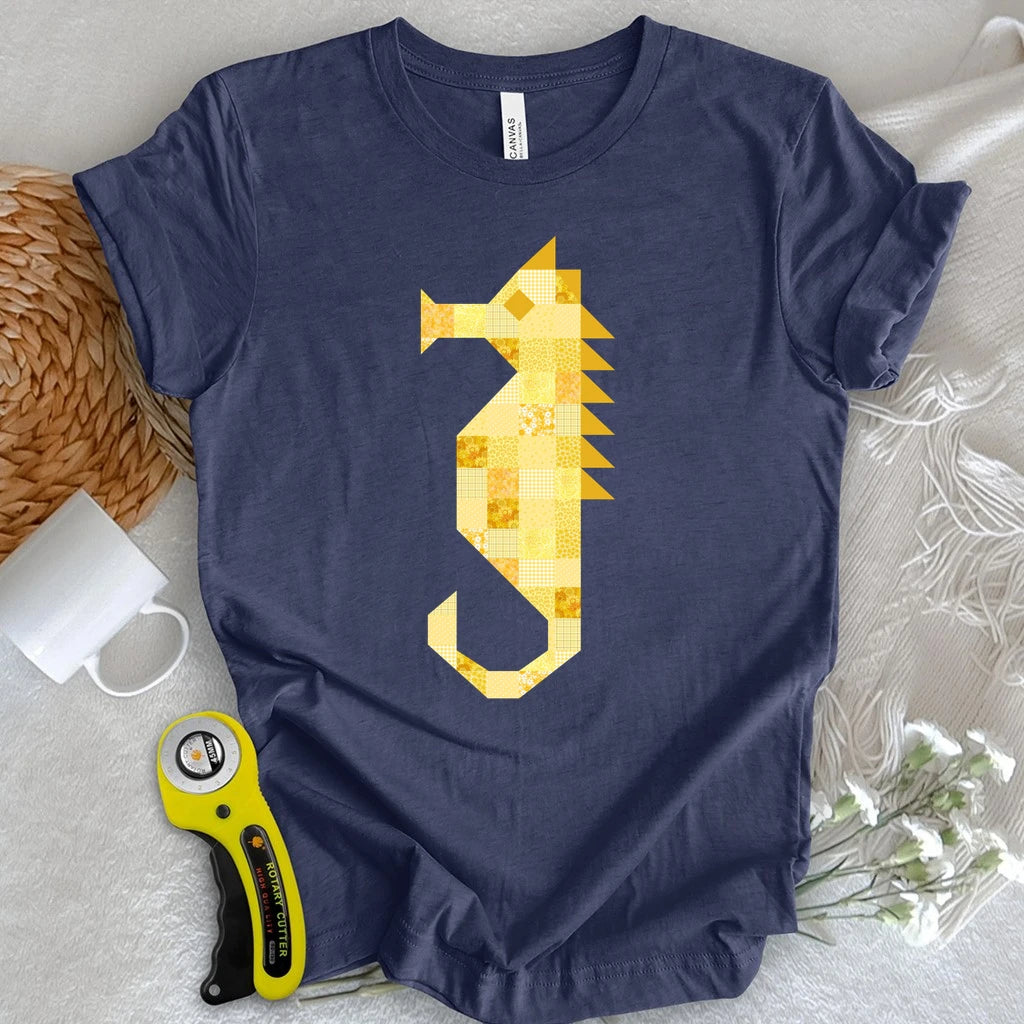 Patchwork Seahorse T-shirt