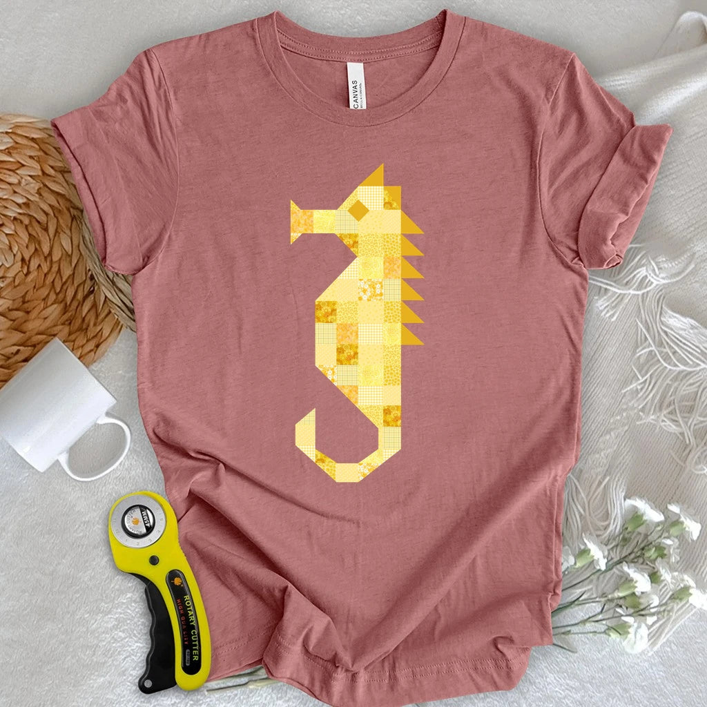Patchwork Seahorse T-shirt